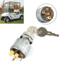 Key Switch for EZGO Cart - 4 Prong w/Factory Lights 81+ Gas & Electric 33639G01