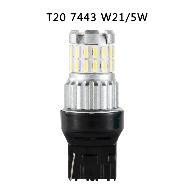 2x 1200LM Canbus LED Bulb LED Daytime Running Light Lamp White Generic