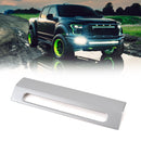 Silver Emergency Warning Light Lamp Switch Panel Decor Cover For Ford F150 2015+ Red Generic