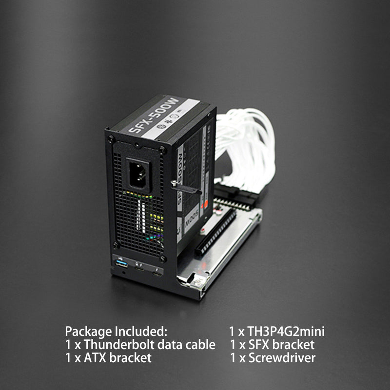 Thunderbolt 3 4 Ports TH3P4G2 mini USB3.0 Graphics Card Extended Bracket
