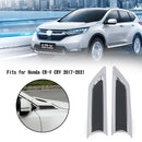 Chrome Fender Side Hood Cover Trim For Honda CR-V CRV 17-21 Generic