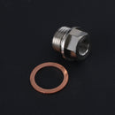1/8" NPT to M14x1.5 Male Pressure Temperature Gauge Sender Adapter Generic