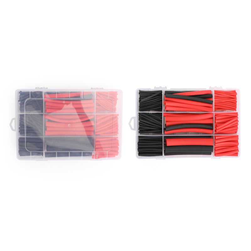 270PCS 3:1 Waterproof Dual Wall Adhesive Heat Shrink Insulation Shrinkable Tube Waterproof Wire Cable Sleeve Kit