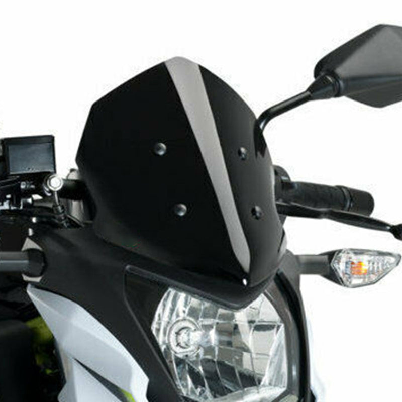 ABS 4mm Motorcycle Windscreen Screen Windshield for Kawasaki Z125 2019-2020 Generic