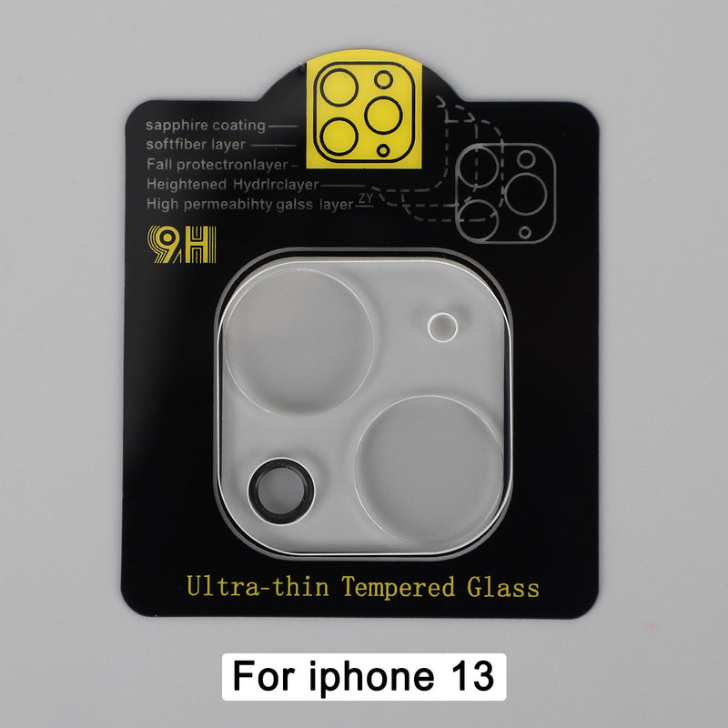 Tempered Glass Camera Lens Cover Screen Protector For iPhone 13 12 11 Pro Max