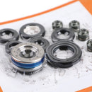 11pcs Engine Oil Seal Kit Set for Honda XL125V XLV125 01-10 VT125C Shadow 99-08 Generic