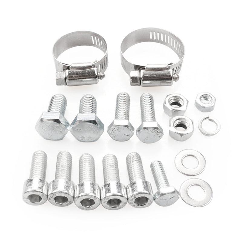 2013-2017 Dodge Ram 2500 3500 6.7L Cummins Diesel 4" Exhaust Muffler Pipes & EGR  Delete Kit