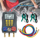 Digital Manifold Gauge Set Pressure&Temp Test HVAC Manifold Pressure Leak Test