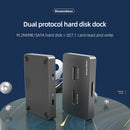 NVME SATA M.2 SSD Docking Station Duplicator SSD Solid State Drive Enclosure for US