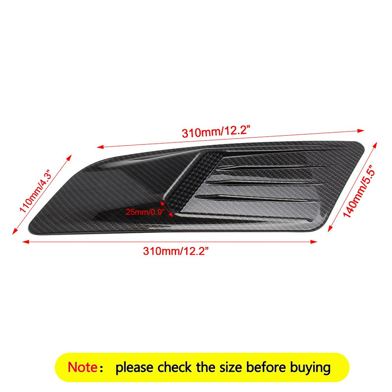Ford Mustang 2015-2017 Front Hood Air Vent Molding Cover Trim