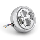 5.75" 5 3/4" Motorcycle Universal LED Headlight High Low Beam Headlamp for Chopper Bobber Cafe Racer Generic