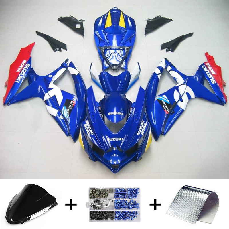 Suzuki GSXR 600/750 2008-2010 Fairing Kit Bodywork Plastic ABS K8