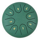 6" Steel Tongue Drum Handpan Drum 8 Notes Meditation with Bag Music Book