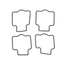 Carburetor Carb Float Bowl Gaskets Kit for Kawasaki ZX1100 ZX900 ZX600 1989-2005 Generic