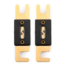 Fuse 30A-500A AMP ANL Type Gold Plated Blade Fuses For Auto Car Stereo Audio