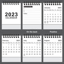 2023 Monthly Stand Up Desk Home Office Top Calendar Planner 10.5cm x 7.6cm