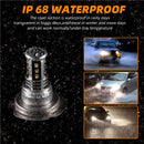 LED Headlight 6000K 2000W 300000LM Low Beam bulbs High Power Generic