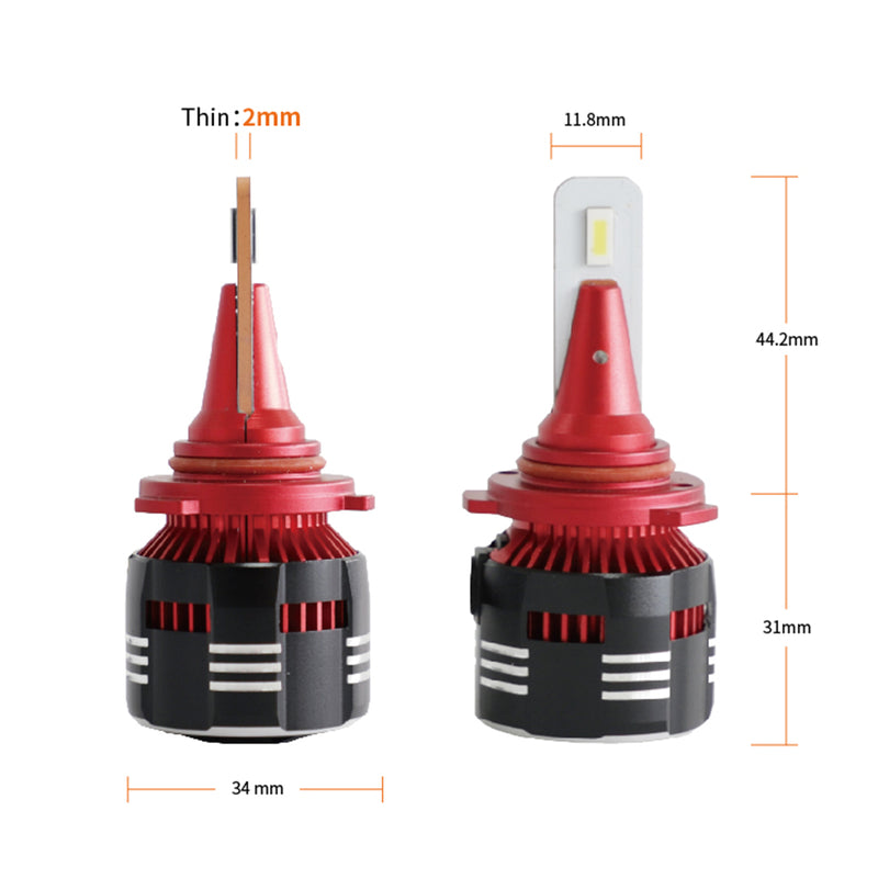 27W LED headlight Bullet Head Mini Conversion Kit 9005 LED Headlight Bulb Generic