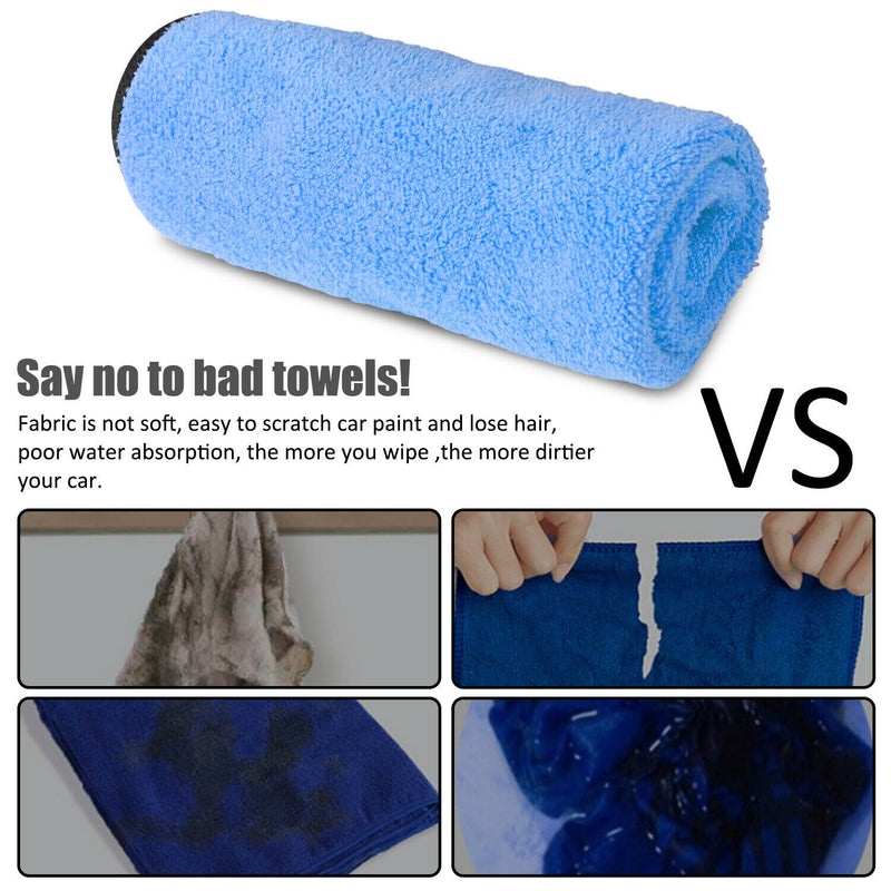 Quick Drying Extra Thick Rags Softer Absorbent Car Cleaning Towels Generic