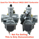 Carburetor Rebuild Repair Kit For 26mm Mikuni VM22 Carb Dirt Pit Bike Jet
