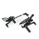 CNC Alu Rearsets Footpegs Green Fit for Kawasaki Ninja EX 250 / 400 2018-2020 Generic