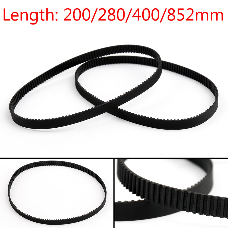 2PCS 400mm Timing Belt Closed Loop Rubber For 2GT 6mm 3D Printer