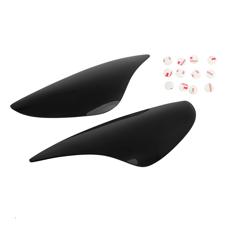 Front Headlight Lens Protection Cover Fits For Kawasaki Zx-6R Zx 6R 636 Black Generic