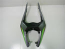 Fairing Injection Plastic Kit Green Black W/Bolt Kit Fit For Kawasaki Zx6R 13-18 Generic