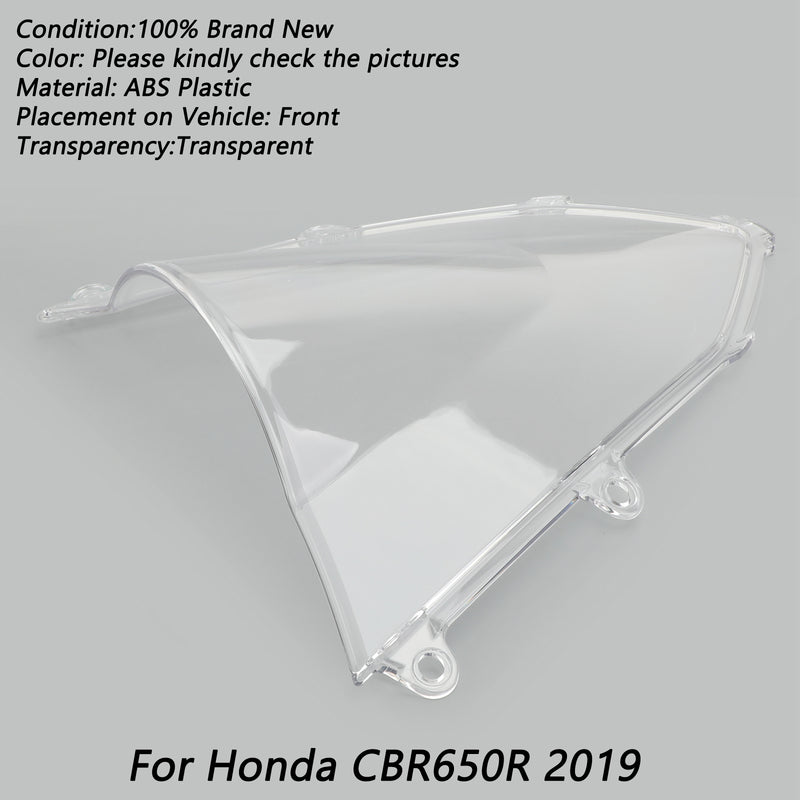 Windshield Windscreen For Honda CBR650R CBR 650 R 2019-2022 Generic