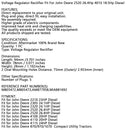 Regulator Rectifier Fit For John Deere Am877958 2210 23Hp 2320 24.1Hp Diesel Generic