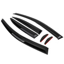 Acura TSX 2009-2014 Car Window Sun Rain Guard Visors Kit 6PCS