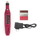 Electric Nail File Art Drill File Acrylic Manicure Pedicure Portable Machine Kit Generic