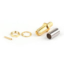 10Pcs SMA Female Jack RF Connector Female Pin For RG58 RG142 RG400 LMR195 Cable