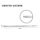 Shortwave Antenna Portable with Slide Regulator 8-Band 7MHz-50MHz JPC-12 for TV