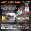 LED Headlight 6000K 2000W 300000LM Low Beam bulbs High Power Generic