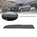 Carbon Fiber Co-Pilot Console Dashboard Cover Trim For Audi A4 A5 2009-2016 Generic