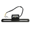 Universal Motorcycle License Plate Bracket w/ Light Generic