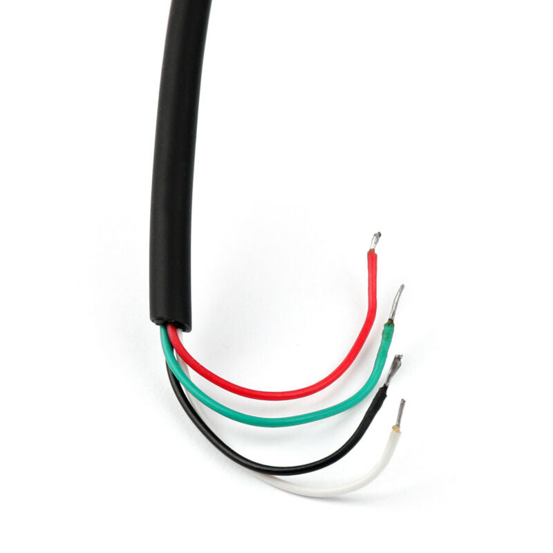 Speaker Mic Cable Line for Baofeng 2 pin 4 Wire UV5R Kenwood TK370 Motorola