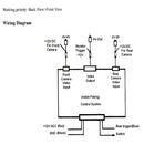 Universal Car SUV Front Rear Parking View Camera Switch 2 Channel Control Box Converter