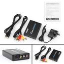 HDMI to 3 RCA AV+S-Video CVBS Composite R/L Audio 1080P Converter AU Plug Power