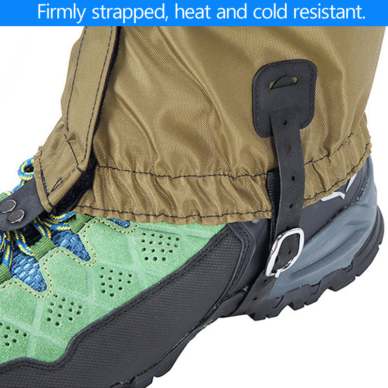 1 Pair Waterproof Outdoor Hiking Walking Climbing Hunting Legging Gaiters