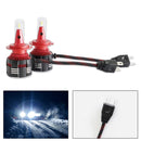 27W LED headlight Bullet Head Mini Conversion Kit H7 LED Headlight Bulb Generic