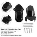 Rear Axle Cover Nut Bolt Cap For Sportster 1200 XL1200C 883 2005-2017 Generic