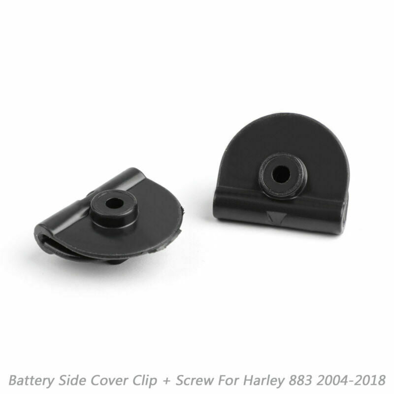 2004-2018 Harley Sportster XL883 XL1200 Battery Side Cover Clip + Screw