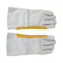 14Inch Leather Welding Gloves For Tig/Mig/BBQ/Stick Welders Heat Resistant