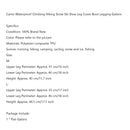 Camo Waterproof Climbing Hiking Snow Ski Shoe Leg Cover Boot Legging Gaiters