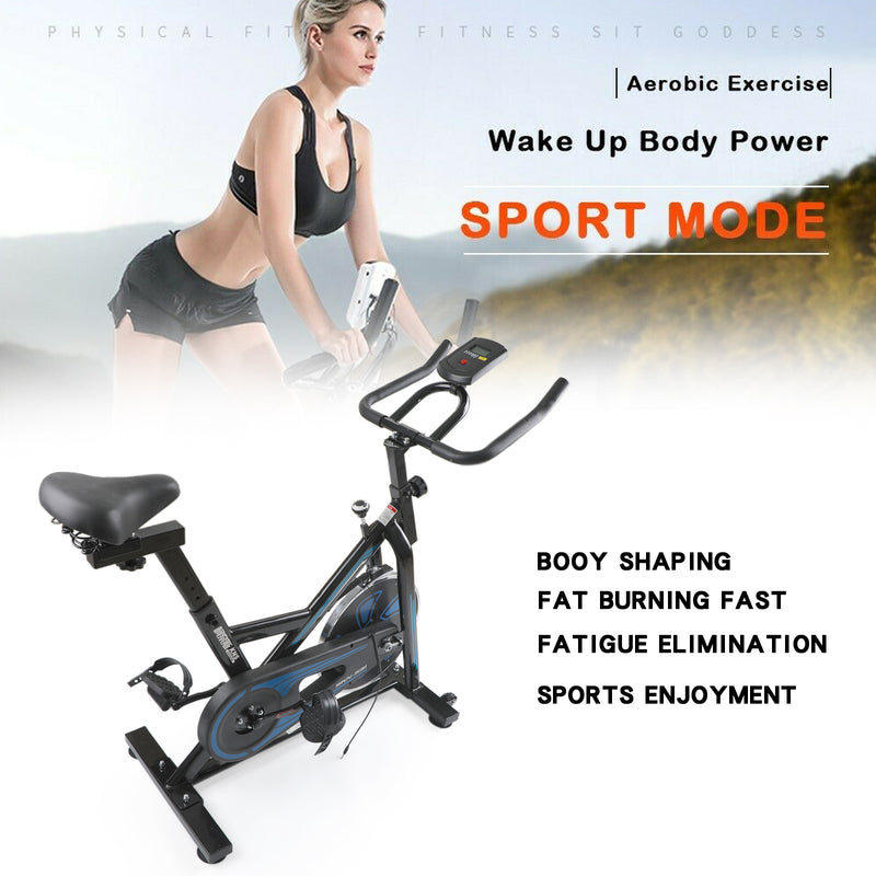 286 lbs Exercise Bike Fitness Indoor Cycling Stationary Bicycle Cardio Workout