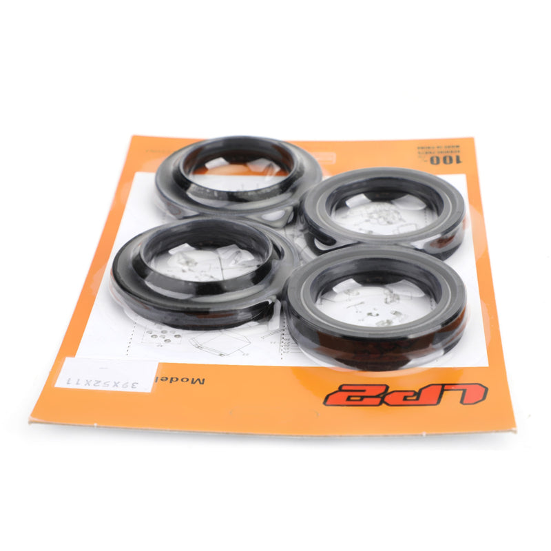 Fork Oil Dust Seal Kit for Kawasaki EJ 400 650 800 ZR250 92049-1391 92049-1515 Generic