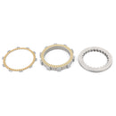 Clutch Kit Iron & Friction Plates for Honda CRM250 CB400 CL400 XR400 1994-2008 Generic