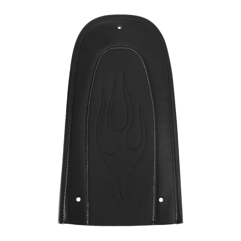 Flame Stitch PU Leather Rear Fender Bib Solo Seat For Touring Electra Road Glide Generic